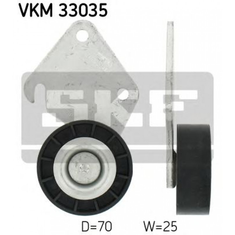VKM 33035 SKF Ролик модуля натягувача ременя